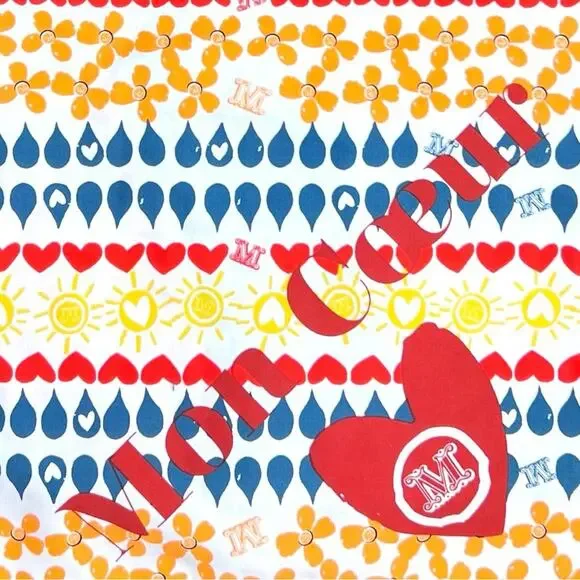 NEW MaxMara Mon Couer (My Heart) Limited Edition Tote, Multicolor - Picture 5 of 6